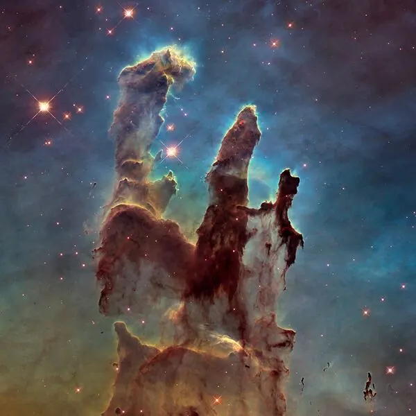 Hubble mission artwork